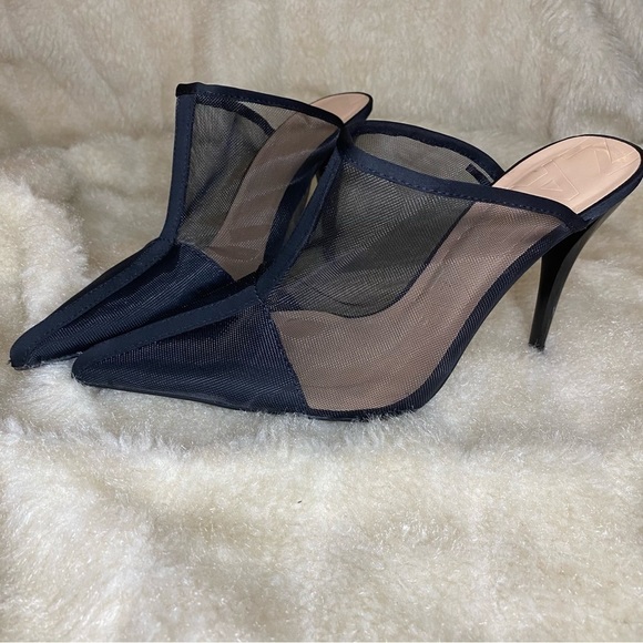 𝅺NWOT Zara Mesh Heels - Picture 11 of 11